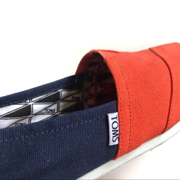 Tom’s limited edition orange/blue campus classics - Picture 4 of 7